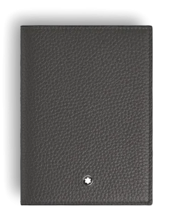 Passetui aus Grain Leder - Forged Iron - Leder - MB223063 - Passetuis