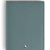 Passetui aus Grain Leder - Frosted Blue - Leder - MB223065 - Passetuis