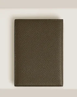 Passetui aus Grain Leder - Khaki - Leder - MB220225 - Passetuis