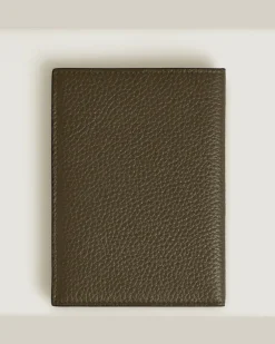 Passetui aus Grain Leder - Khaki - Leder - MB220225 - Passetuis