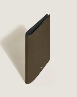 Passetui aus Grain Leder - Khaki - Leder - MB220225 - Passetuis
