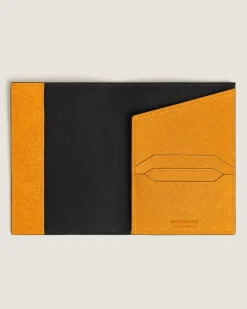 Passetui aus Sartorial Leder - Safran - Leder - MB221466 - Passetuis