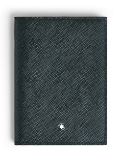 Passetui aus Sartorial Leder - Tweed-Blau - Leder - MB220433 - Passetuis