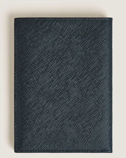 Passetui aus Sartorial Leder - Tweed-Blau - Leder - MB220433 - Passetuis