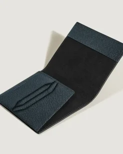 Passetui aus Sartorial Leder - Tweed-Blau - Leder - MB220433 - Passetuis