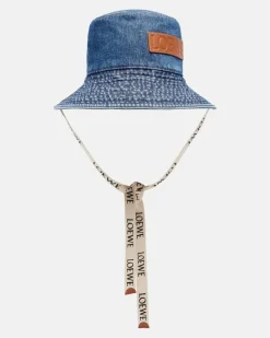 Paula's Ibiza Hut aus Denim Blau