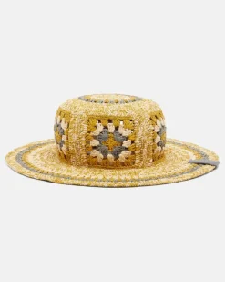 Paula's Ibiza Hut aus Raffiabast Beige