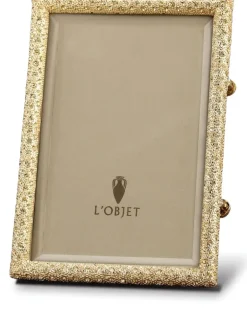 Pavé-Rahmen (25cm x 20cm) - Gold
