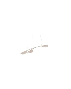 Pendelleuchte Almendra - Beige - bemaltes Aluminium - Designer Patricia Urquiola
