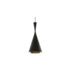 Pendelleuchte Beat - Schwarz - Messing - Designer Tom Dixon