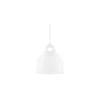 Pendelleuchte Bell - Weiß - Aluminium - Designer Jacob Rudbeck
