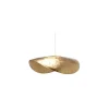Pendelleuchte Brass - Metall - Messing gehämmert - Designer Paola Navone