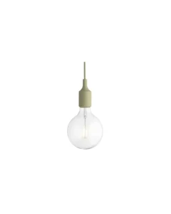 Pendelleuchte E27 - Beige - Silikon - Designer Mattias Stahlbom