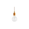 Pendelleuchte E27 - Orange - Silikon - Designer Mattias Stahlbom