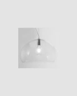 Pendelleuchte FL/Y - Transparent - PMMA - Designer Ferruccio Laviani