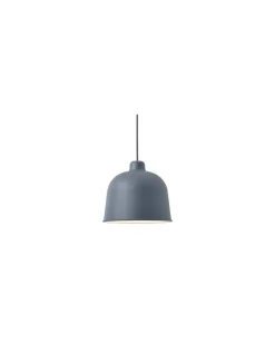 Pendelleuchte Grain - Grau - Verbund-Werkstoffe - Designer Jens Fager