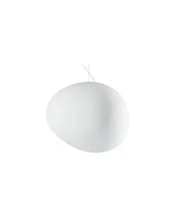 Pendelleuchte Gregg - Weiß - geblasenes Glas - Designer Ludovica & Roberto Palomba