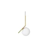 Pendelleuchte IC - Gold - gebürstetes Messing - Designer Michael Anastassiades
