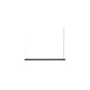 Pendelleuchte Linear - Schwarz - Aluminium - Designer Thomas Bentzen