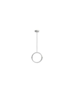Pendelleuchte Maru - Silber - Polyacryl - Designer Tommy Hyldahl