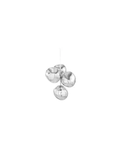 Pendelleuchte Melt - Silber - Stahl - Designer Tom Dixon