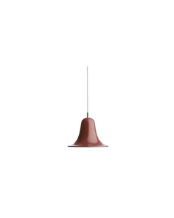 Pendelleuchte Pantop - Violett - bemaltes Metall - Designer Verner Panton