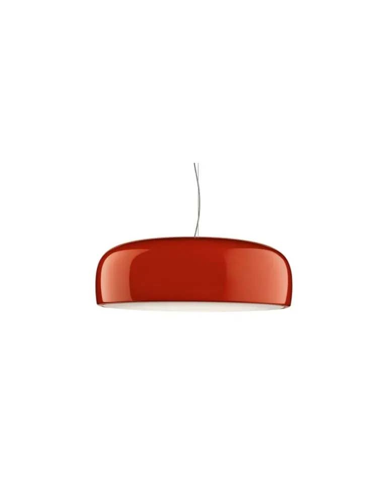 Pendelleuchte Smithfield - Rot - bemaltes Aluminium - Designer Jasper Morrison