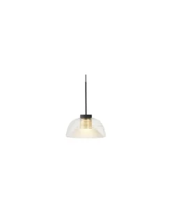Pendelleuchte Two-Layer - Schwarz - mundgeblasenes Glas - Designer Thomas Bentzen