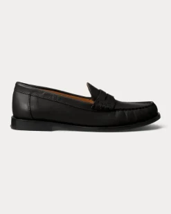 Pennyloafer aus Kalbsleder Black