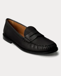 Pennyloafer aus Kalbsleder Black