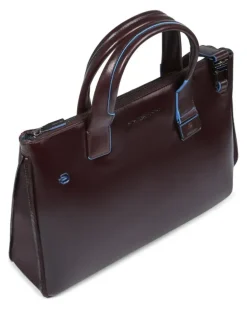 Personalisierbare Laptoptasche - Braun