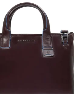 Personalisierbare Laptoptasche - Braun