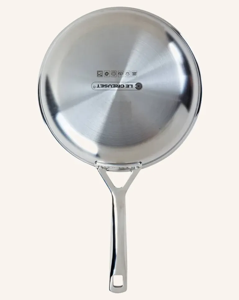 Pfanne 3-Ply Plus silber