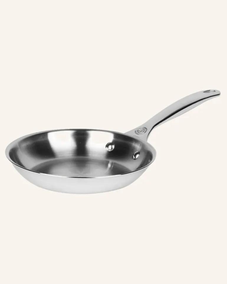 Pfanne 3-Ply Plus silber