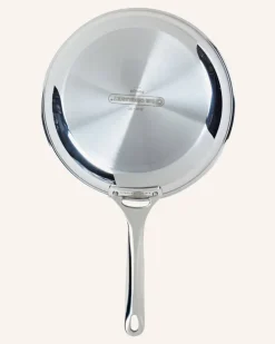 Pfanne 3-Ply Plus silber