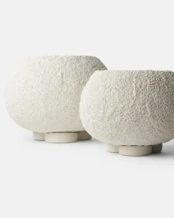Pflanztopf Urchin Medium Weiß