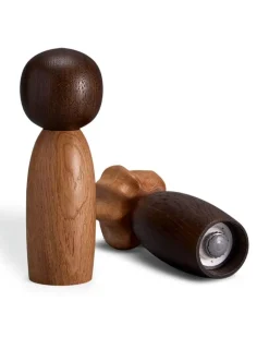 Picanto Salz- und Pfeffermühle aus Holz - Braun