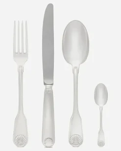 4-piece German Silver Flatware Set - Cutlery Sets Mehrfarbig
