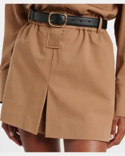 Playsuit aus Twill Beige