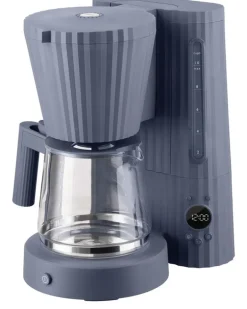 Plissé Filterkaffeemaschine - Blau