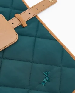 Poldo x Gesteppter Trenchcoat GrüN