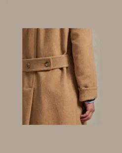 Polo-Kamelhaarmantel Brown