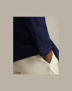 Polo-Smokingjacke aus Barathea Blue