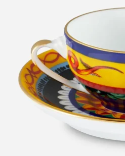 Porcelain Espresso Set - Espressotassen Mehrfarbig
