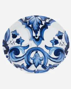 Porcelain Platter - Servierplatten Mehrfarbig