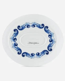 Porcelain Platter - Servierplatten Mehrfarbig