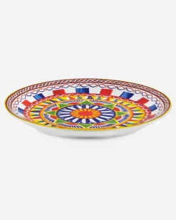 Porcelain Platter - Servierplatten Mehrfarbig