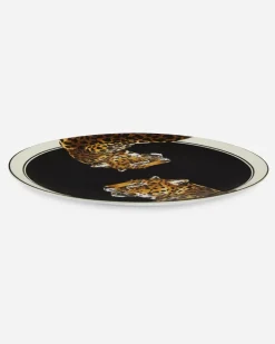 Porcelain Platter - Servierplatten Mehrfarbig