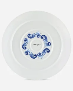 Porcelain Platter - Servierplatten Mehrfarbig