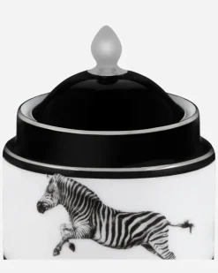 Porcelain Sugar Bowl - Accessoires Mehrfarbig